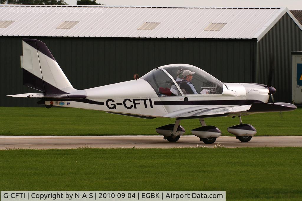 G-CFTI, 2009 Aerotechnik EV-97 Eurostar C/N LAA 315-14878, LAA Rally 2010