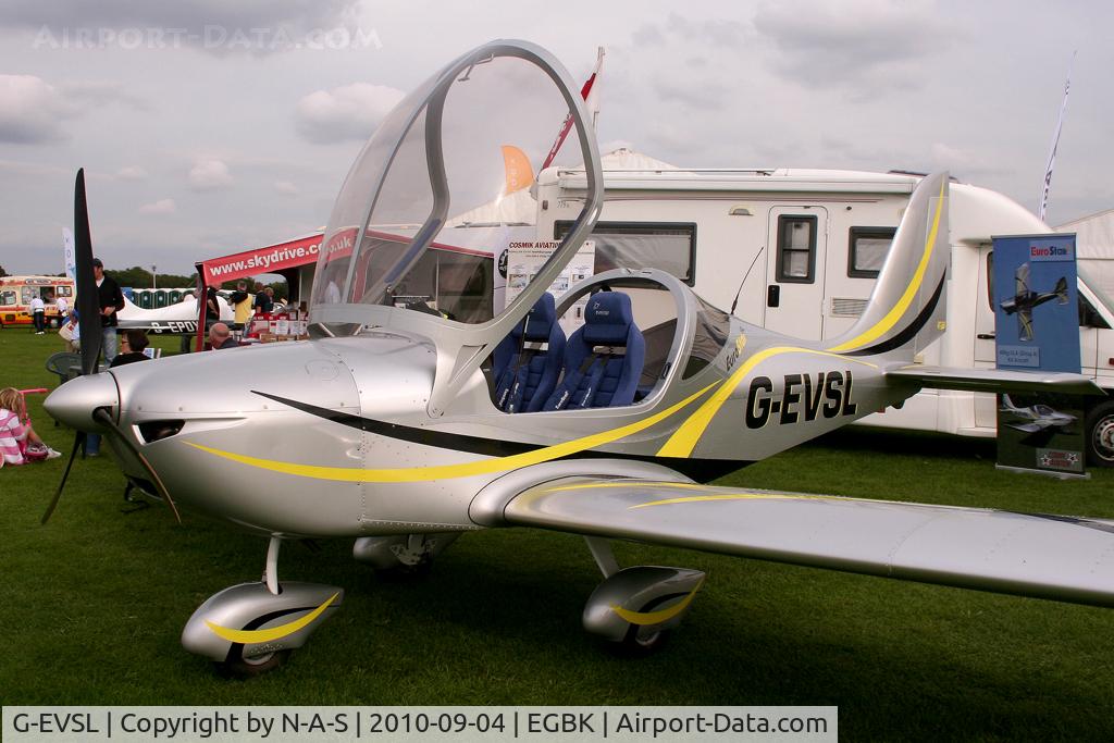 G-EVSL, 2009 Aerotechnik EV-97 Eurostar SL C/N LAA 315B-14891, LAA Rally 2010
