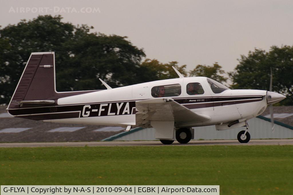 G-FLYA, 1989 Mooney M20J 201 C/N 24-3124, LAA Rally 2010
