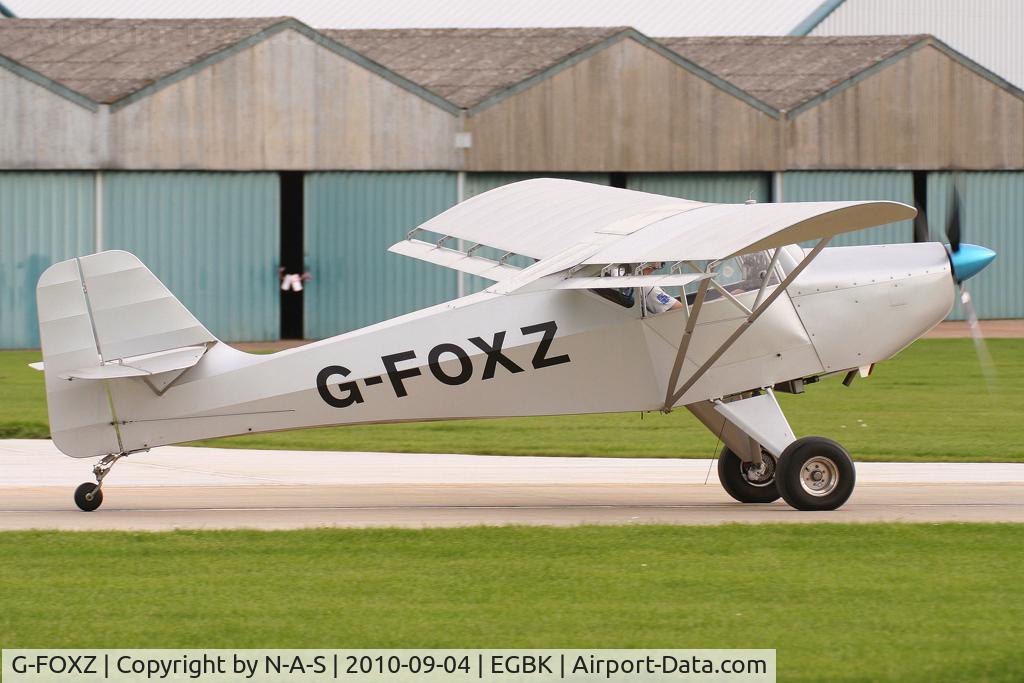 G-FOXZ, 2004 Denney Kitfox C/N PFA 172-11834, LAA Rally 2010