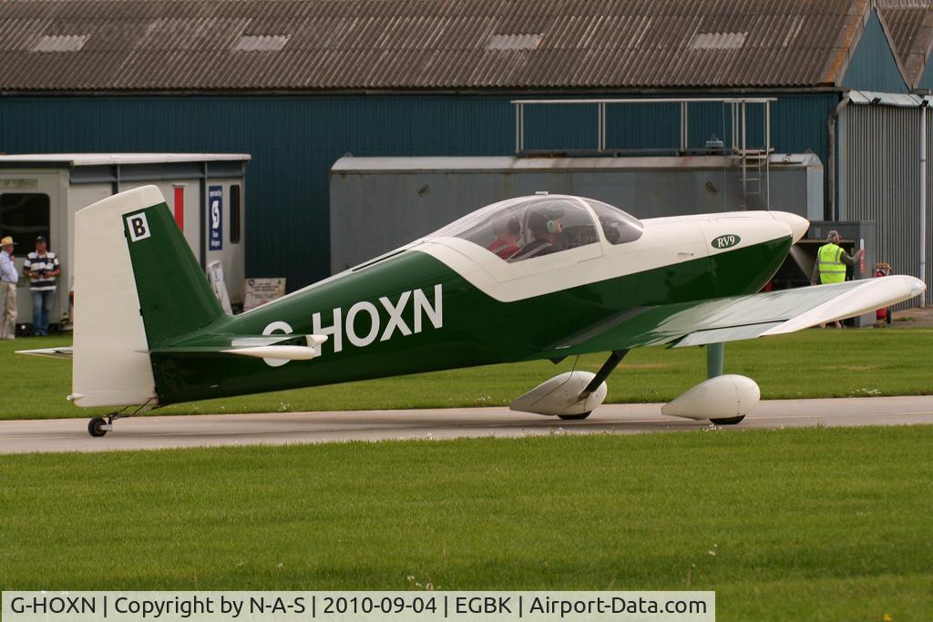 G-HOXN, 2007 Vans RV-9 C/N PFA 320-14229, LAA Rally 2010
