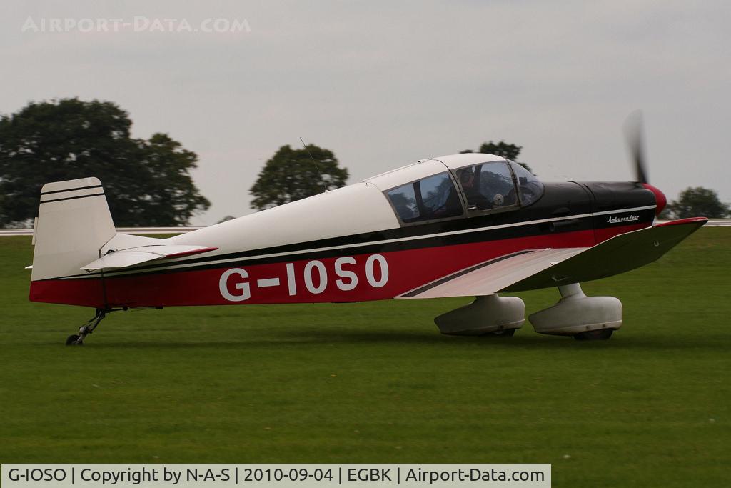 G-IOSO, 1961 CEA Jodel DR.1050 Ambassadeur C/N 46, LAA Rally 2010