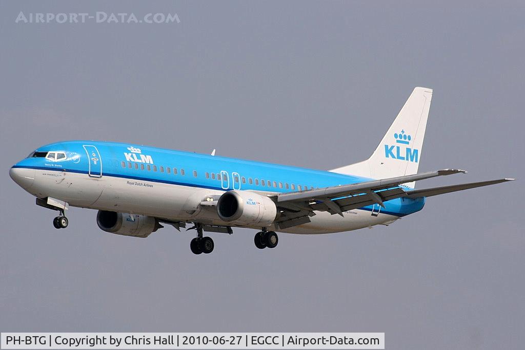 PH-BTG, 1994 Boeing 737-406 C/N 27233, KLM Royal Dutch Airlines