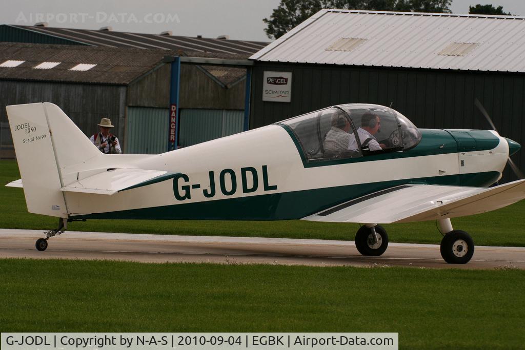 G-JODL, 1960 SAN Jodel DR-1050M Excellence C/N 99, LAA Rally 2010
