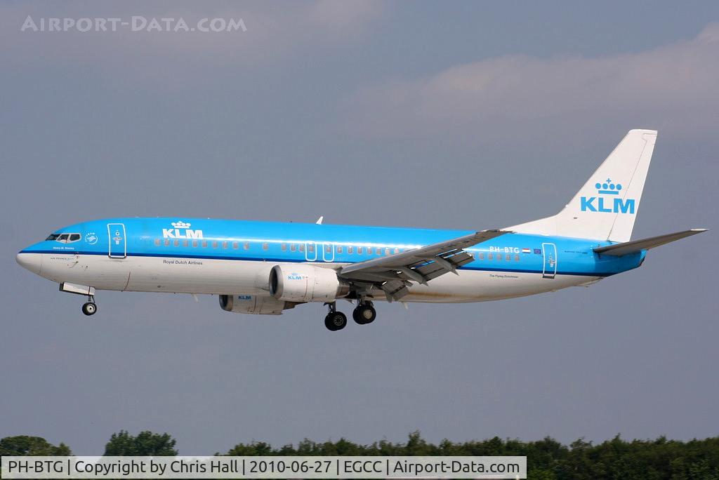 PH-BTG, 1994 Boeing 737-406 C/N 27233, KLM Royal Dutch Airlines