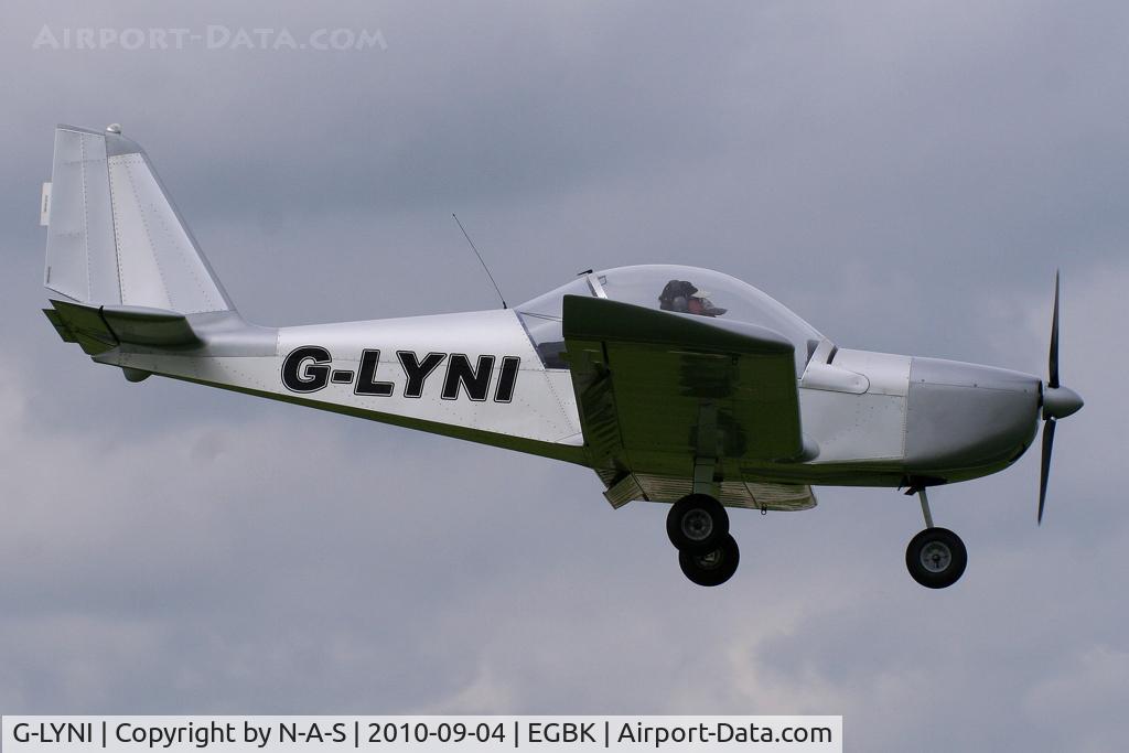 G-LYNI, 2006 Aerotechnik EV-97 Eurostar C/N PFA 315-14409, LAA Rally 2010