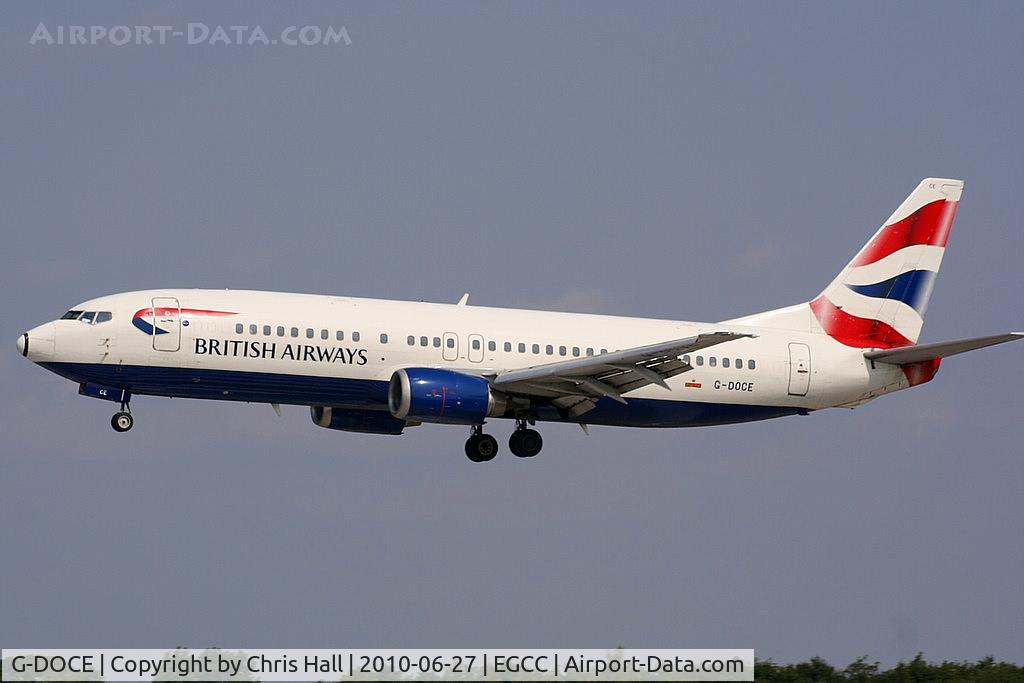 G-DOCE, 1991 Boeing 737-436 C/N 25350, British Airways