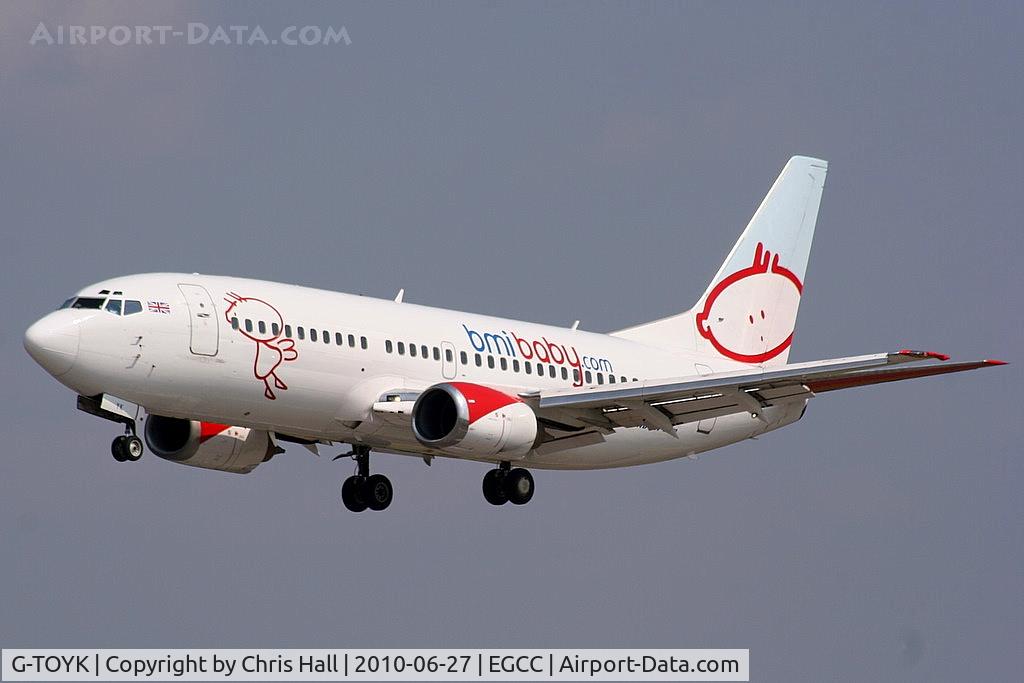 G-TOYK, 1997 Boeing 737-33R C/N 28870, BMI Baby