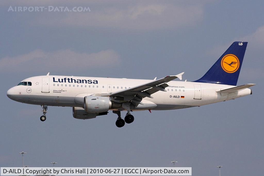 D-AILD, 1996 Airbus A319-114 C/N 623, Lufthansa