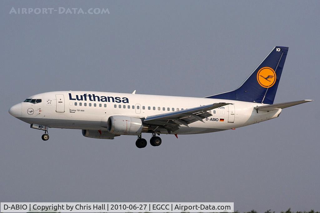 D-ABIO, 1991 Boeing 737-530 C/N 24939, Lufthansa