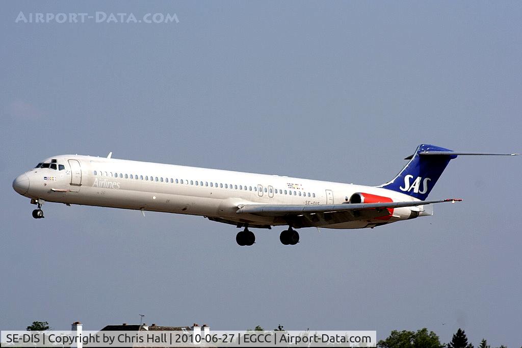 SE-DIS, 1991 McDonnell Douglas MD-81 (DC-9-81) C/N 53006, Scandinavian