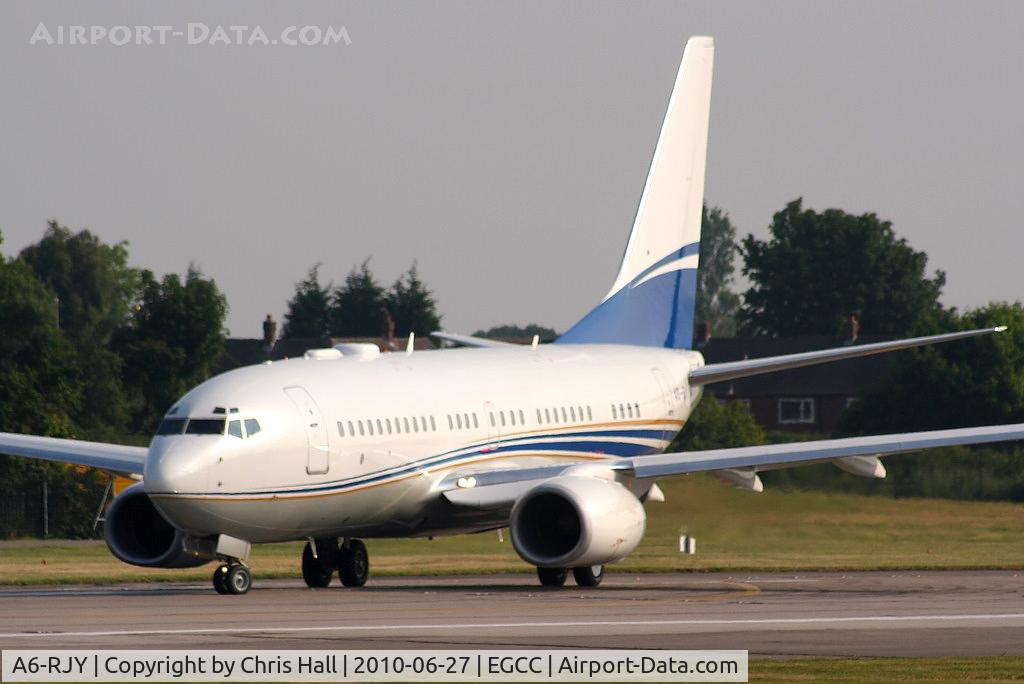 A6-RJY, 1999 Boeing 737-7Z5 BBJ C/N 29857, Royal Jet