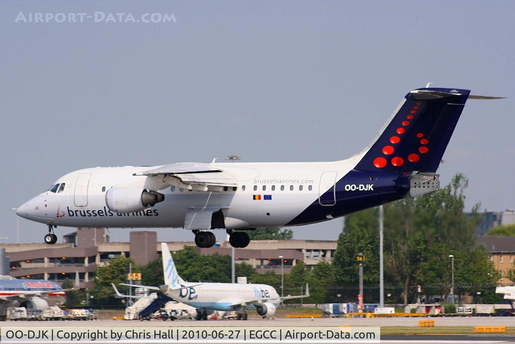 OO-DJK, 1995 British Aerospace Avro 146-RJ85 C/N E.2271, Brussels Airlines