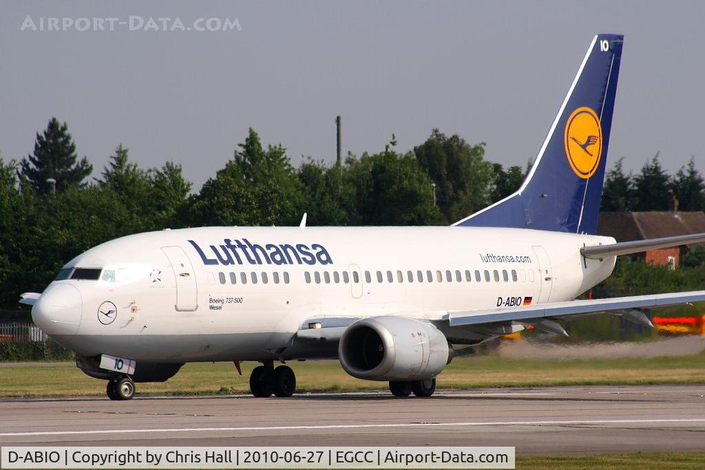 D-ABIO, 1991 Boeing 737-530 C/N 24939, Lufthansa