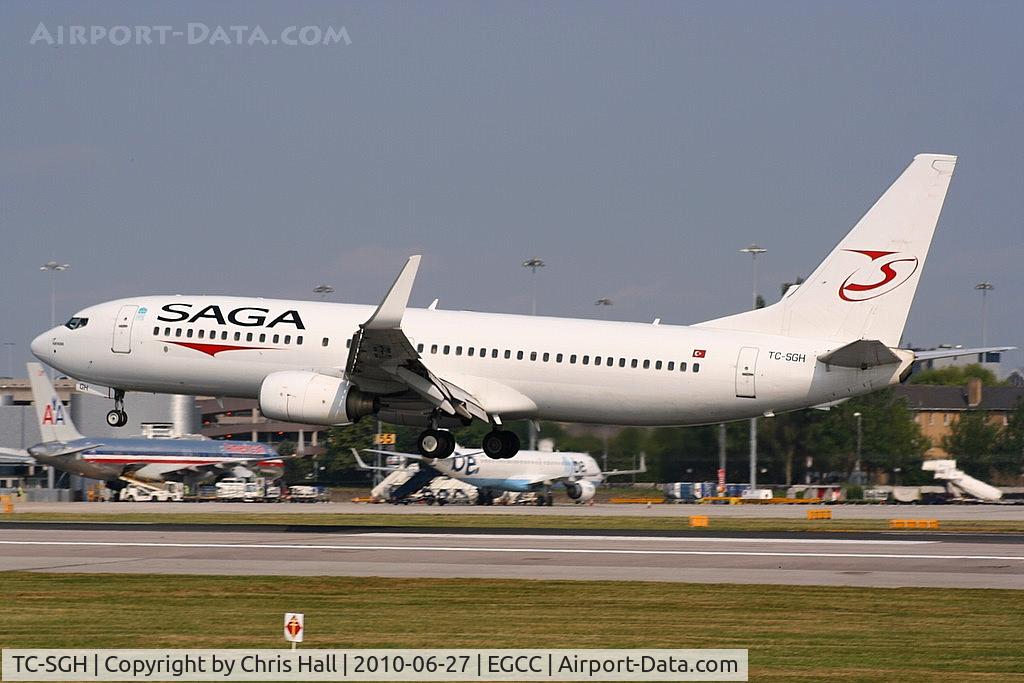 TC-SGH, 1998 Boeing 737-86J C/N 28068, Saga Airlines