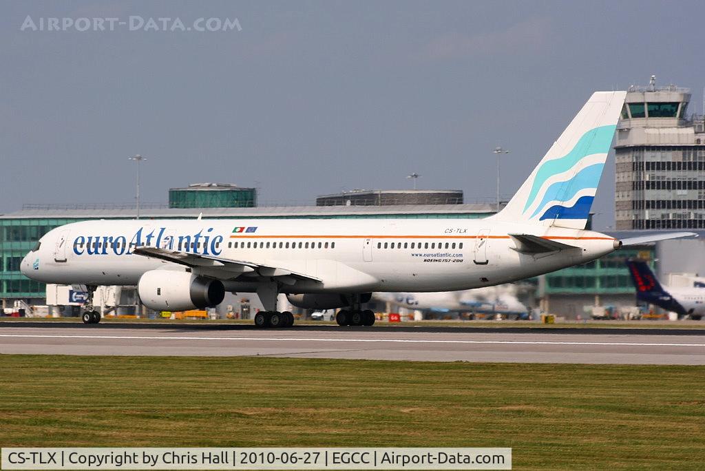 CS-TLX, 1988 Boeing 757-2G5 C/N 24176, euroAtlantic Airways