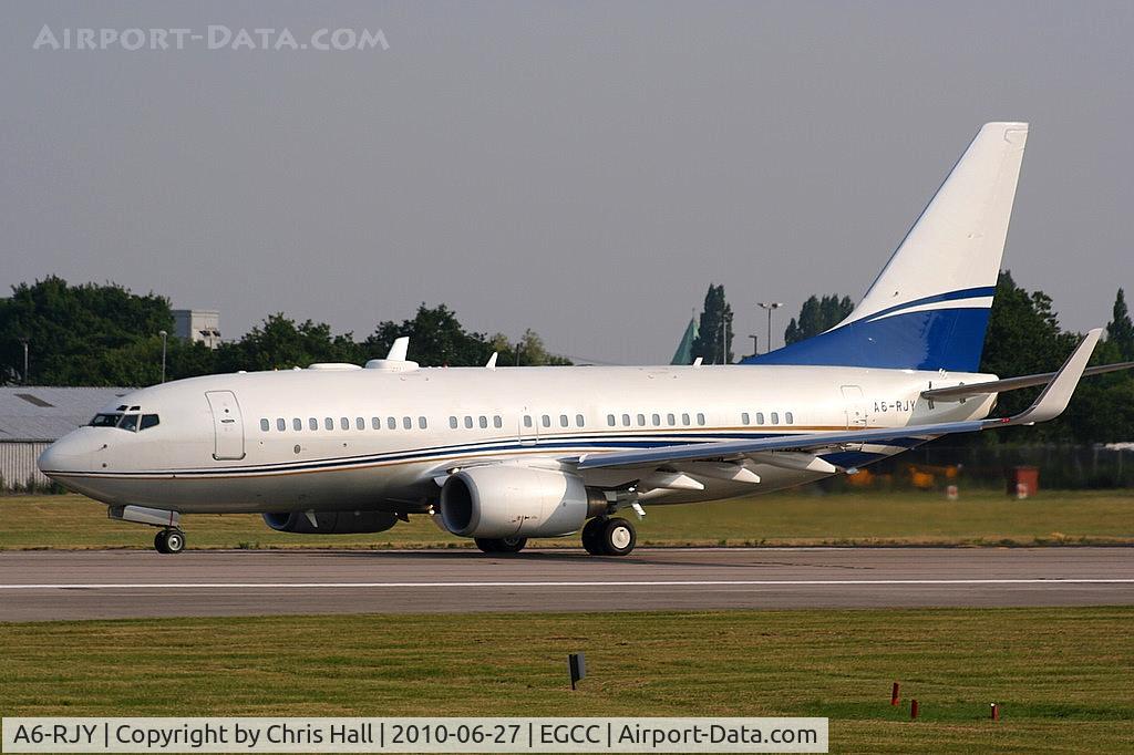 A6-RJY, 1999 Boeing 737-7Z5 BBJ C/N 29857, Royal Jet