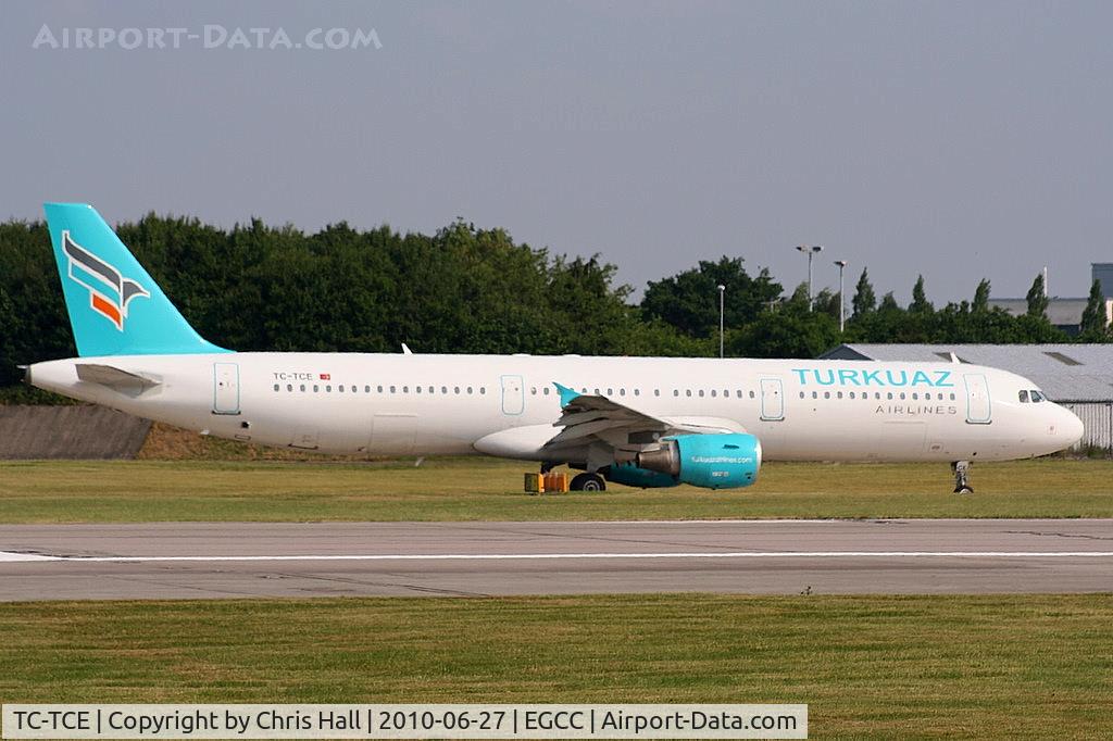 TC-TCE, 1997 Airbus A321-211 C/N 666, Turkuaz Airlines