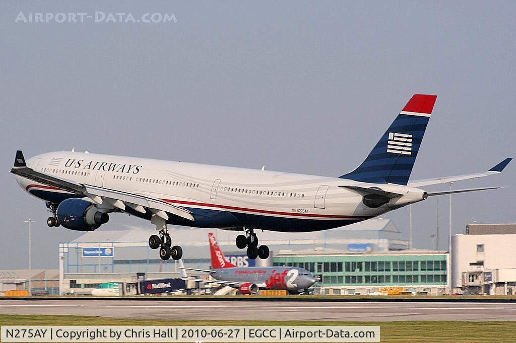 N275AY, 2000 Airbus A330-323 C/N 0370, US Airways