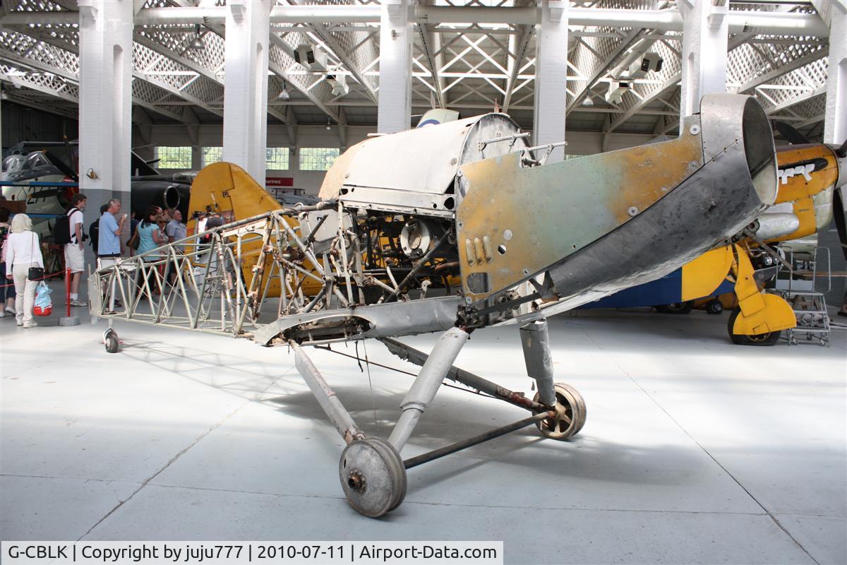 G-CBLK, 1937 Hawker Hind C/N 41H-82971, on restoration at Duxford