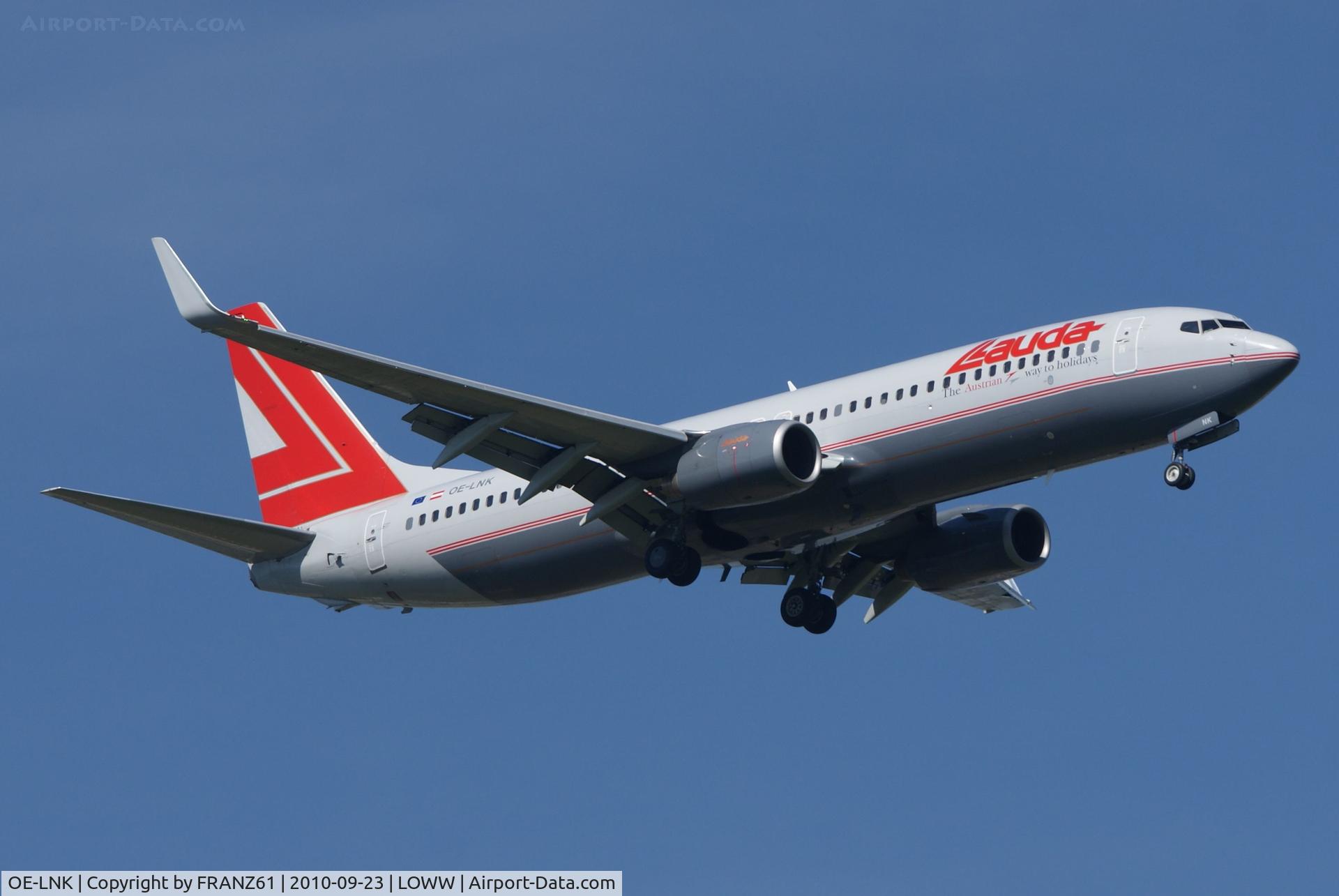 OE-LNK, 1999 Boeing 737-8Z9 C/N 28178, Lauda Air / Austrian airlines