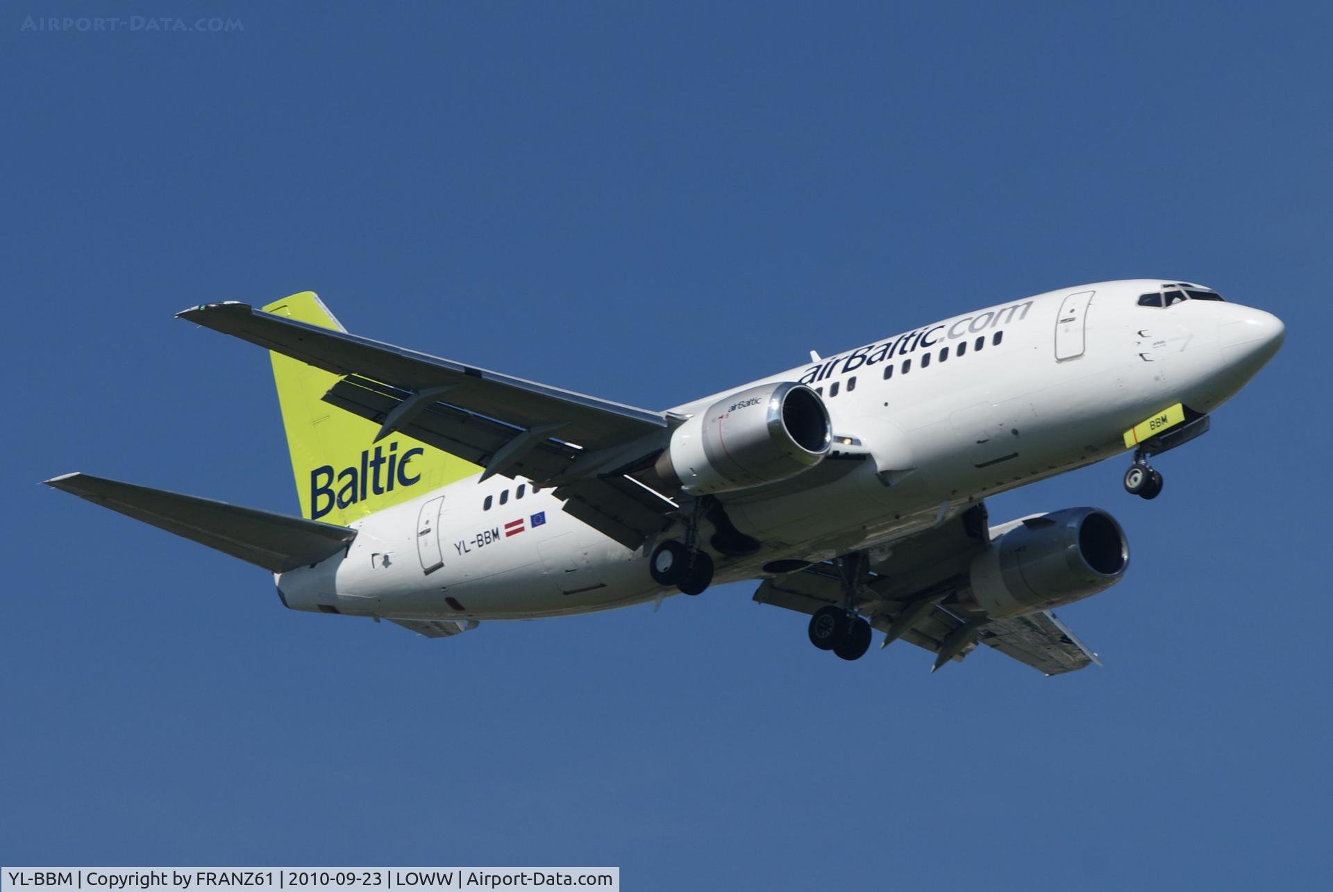 YL-BBM, 1992 Boeing 737-522 C/N 26680, Air Baltic