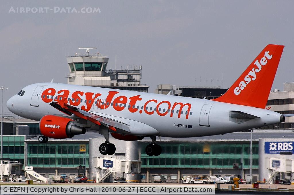G-EZFN, 2009 Airbus A319-111 C/N 4076, easyJet