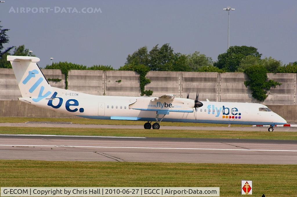 G-ECOM, 2008 De Havilland Canada DHC-8-402Q Dash 8 C/N 4233, flybe