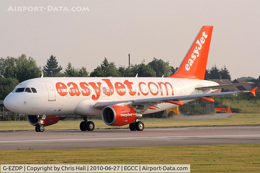 G-EZDP, 2008 Airbus A319-111 C/N 3675, easyJet