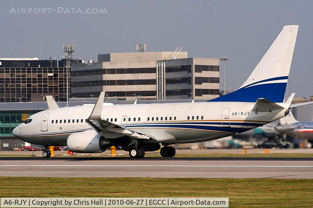A6-RJY, 1999 Boeing 737-7Z5 BBJ C/N 29857, Royal Jet