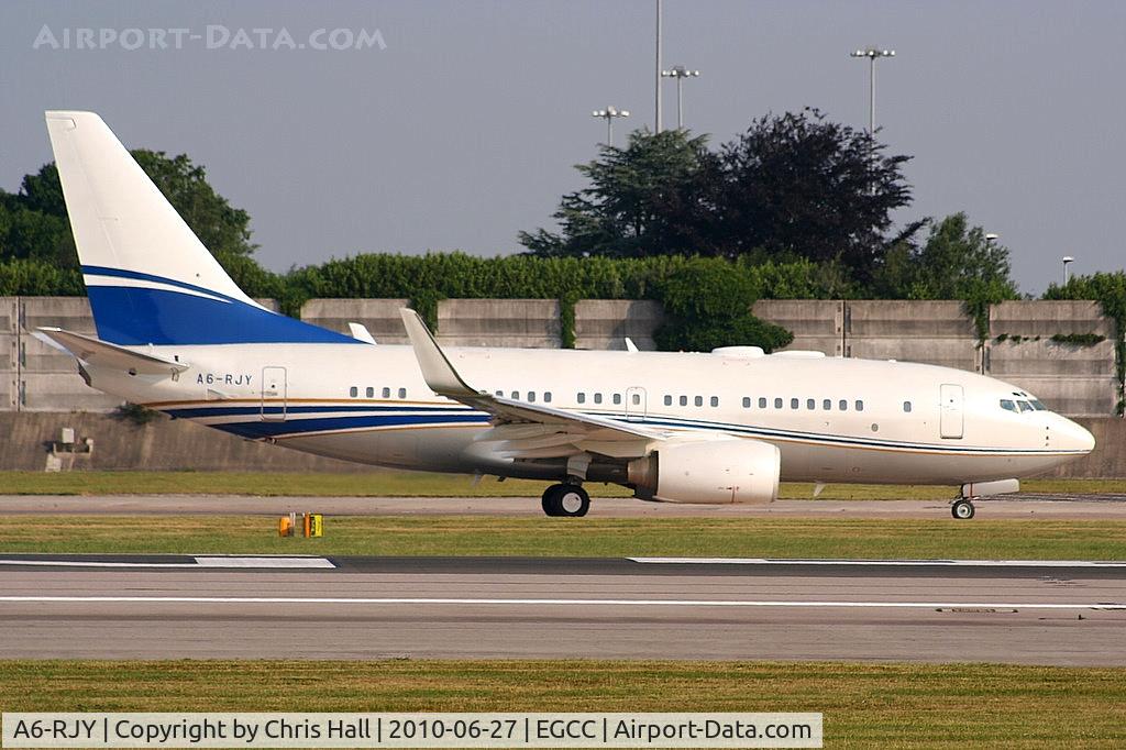 A6-RJY, 1999 Boeing 737-7Z5 BBJ C/N 29857, Royal Jet