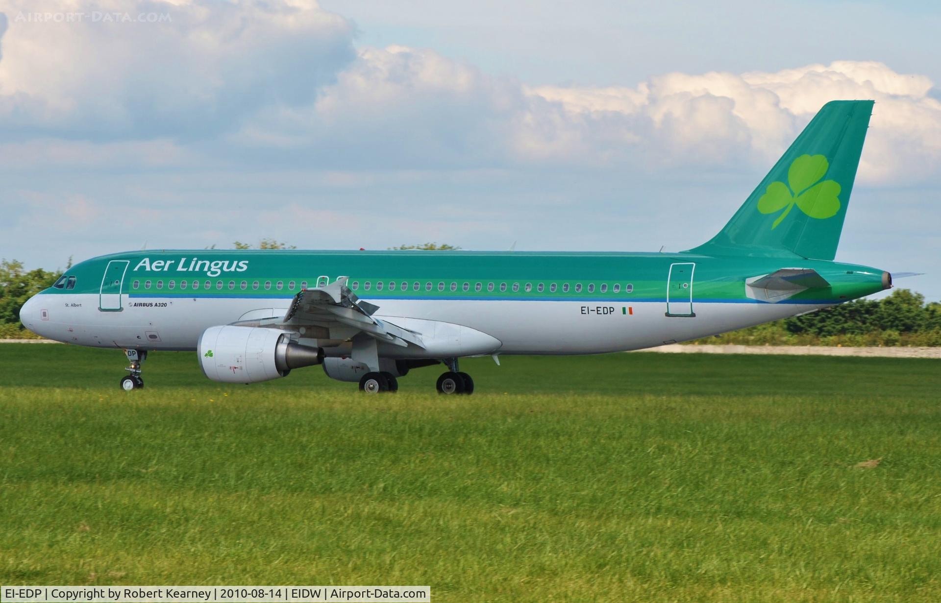 EI-EDP, 2009 Airbus A320-216 C/N 3781, Flarin on r/w 28