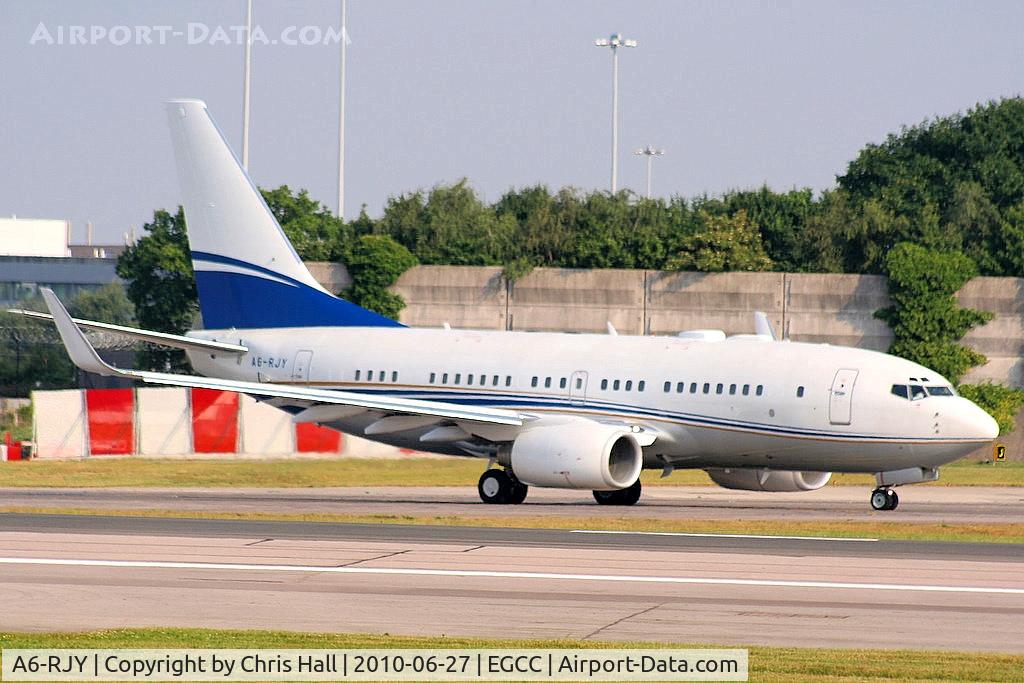 A6-RJY, 1999 Boeing 737-7Z5 BBJ C/N 29857, Royal Jet