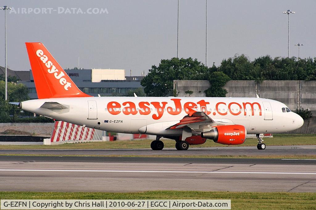G-EZFN, 2009 Airbus A319-111 C/N 4076, easyJet