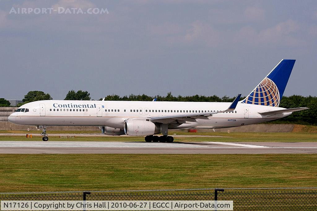 N17126, 1998 Boeing 757-224 C/N 27566, Continental Airlines