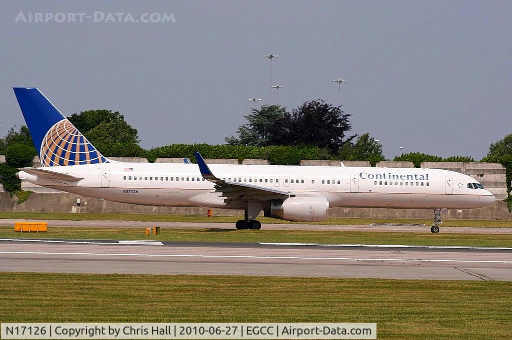 N17126, 1998 Boeing 757-224 C/N 27566, Continental Airlines
