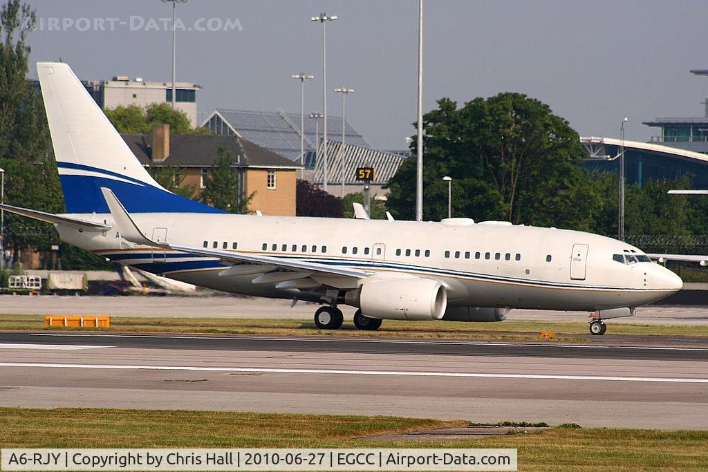 A6-RJY, 1999 Boeing 737-7Z5 BBJ C/N 29857, Royal Jet