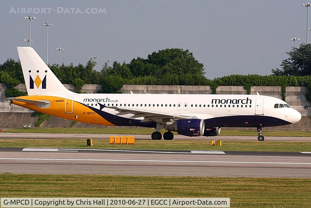 G-MPCD, 1994 Airbus A320-212 C/N 379, Monarch