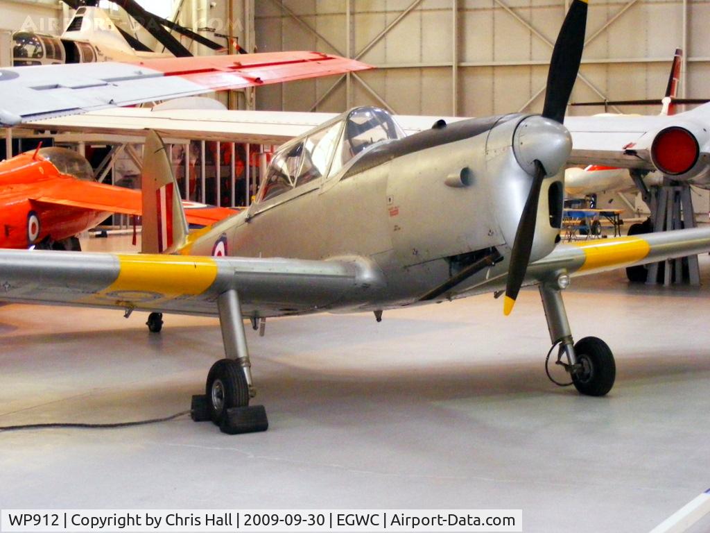 WP912, De Havilland DHC-1 Chipmunk T.10 C/N C1/0786, One of the RAF's longest serving aircraft types, the Canadian designed Chipmunk entered RAF service in 1950. Chipmunks replaced the Tiger Moth as an initial pilot trainer, offering modern features such as flaps, brakes, radio and an enclosed cockpit