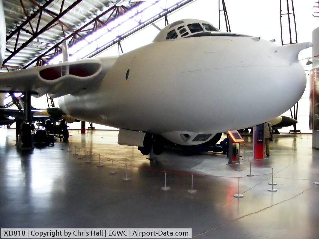 XD818, 1956 Vickers Valiant BK.1 C/N Not Found XD875, The Valiant was the first of Bomber Command's V class aircraft and established Britain's air-borne nuclear deterrent force before pioneering operational in-flight refuelling in the Royal Air Force.