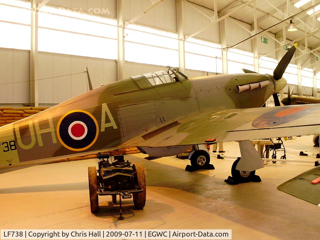 LF738, 1944 Hawker Hurricane IIC C/N Not found LF738, The Hurricane first flew in November 1936. It was the main aircraft of RAF Fighter Command squadrons during the Battle of Britain where it equipped thirty-two squadrons between July and October 1940.