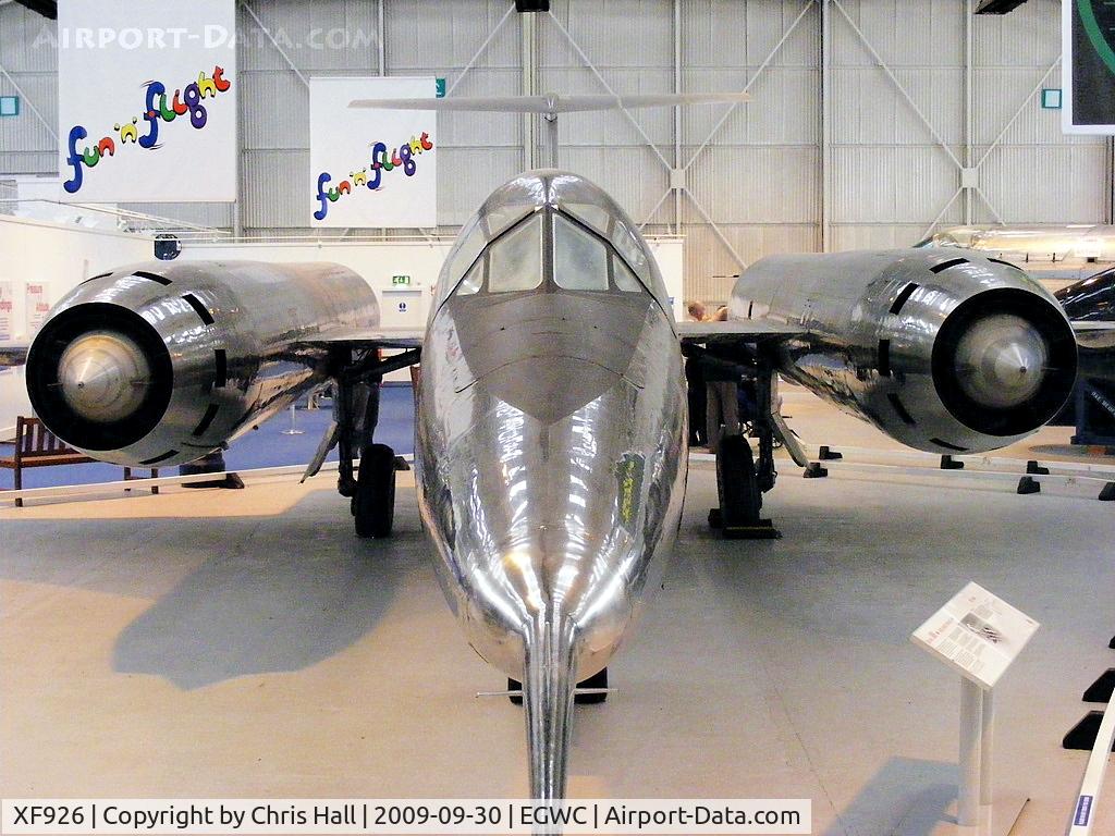XF926, 1963 Bristol 188 C/N 13519, Nicknamed 'Flaming Pencil', only two Bristol 188s ever flew, a third being used for ground tests.