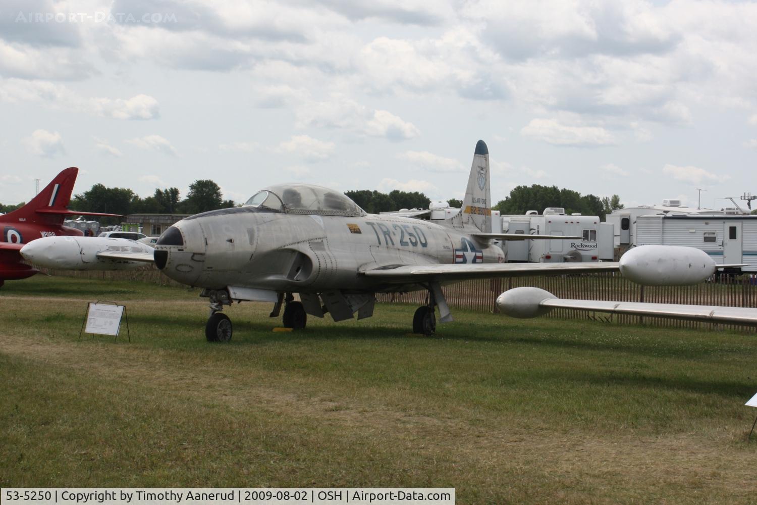 53-5250, 1953 Lockheed T-33A-1-LO Shooting Star C/N 580-8589, 1953 Lockheed T-33A-1-LO, c/n: 580-8589