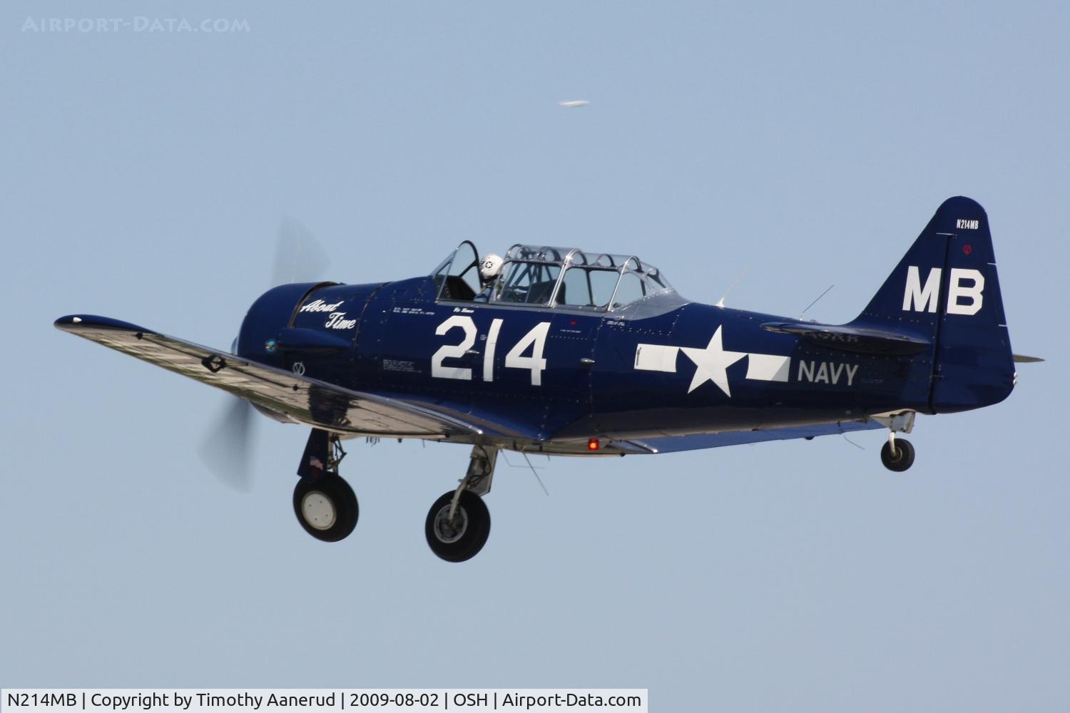 N214MB, North American SNJ-5B Texan C/N 43732, North American SNJ-5B, c/n: 43732