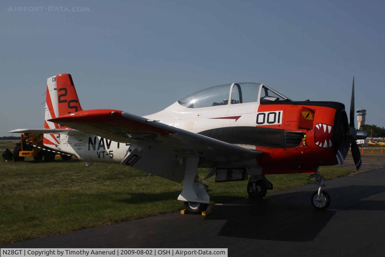 N28GT, 1955 North American T-28C Trojan C/N 226-1 (140053), 1955 North American T-28C, c/n: 140053
