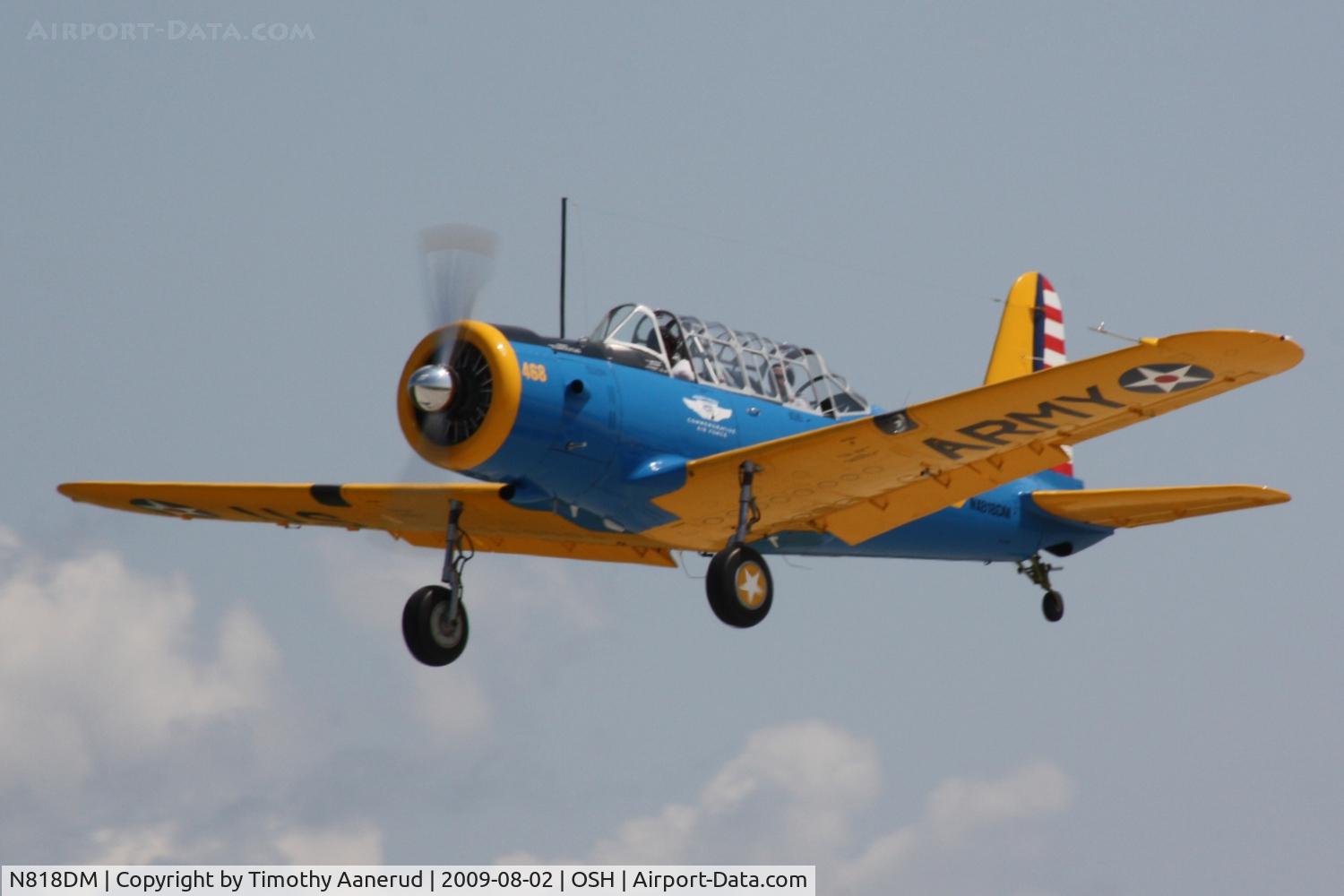 N818DM, 1943 Consolidated Vultee BT-13A C/N 9642, Consolidated Vultee BT-13A, c/n: 9642