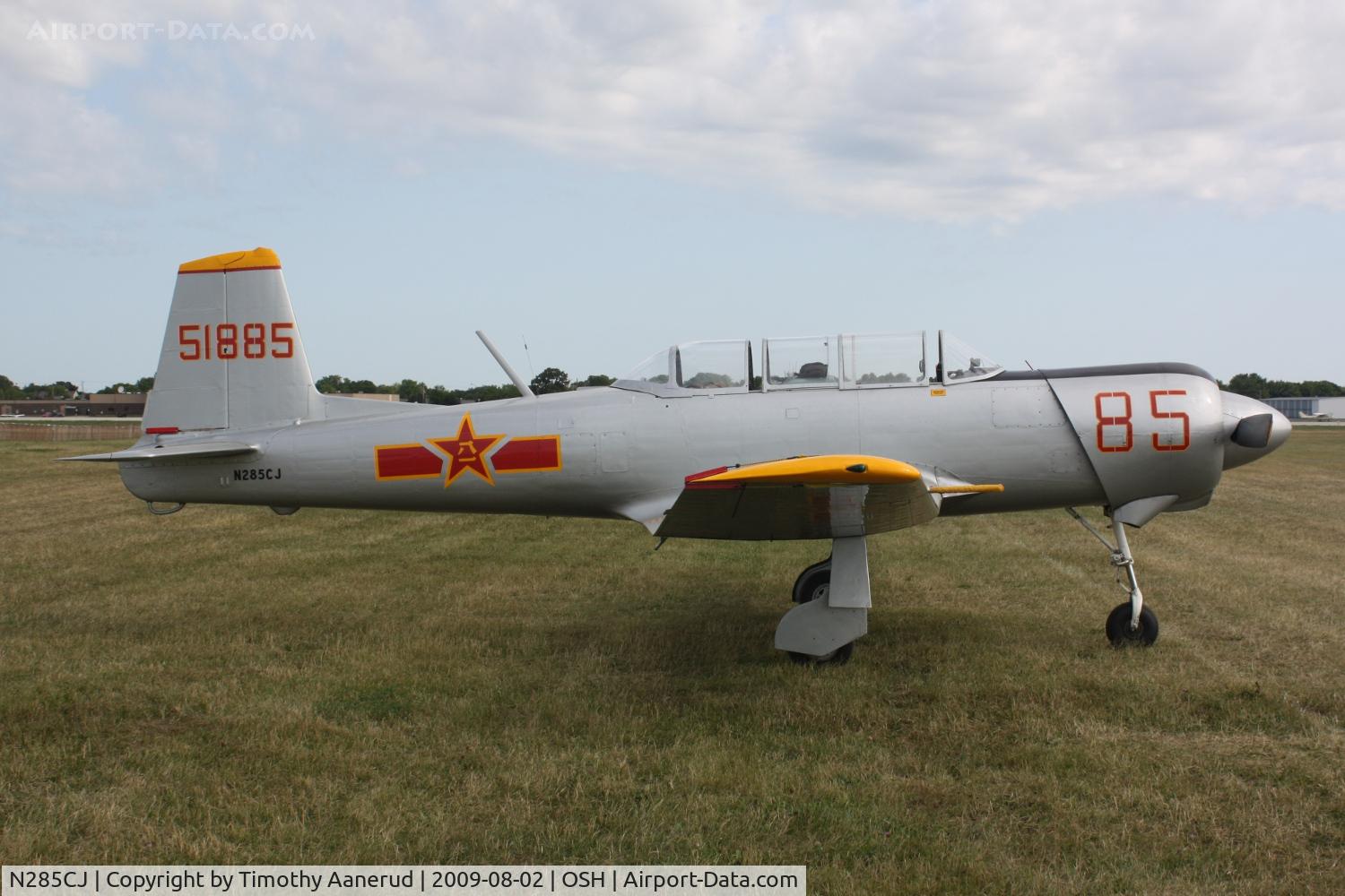 N285CJ, 1965 Nanchang CJ-6 C/N 1232003, 1965 Nanchang China CJ-6, c/n: 1232003
