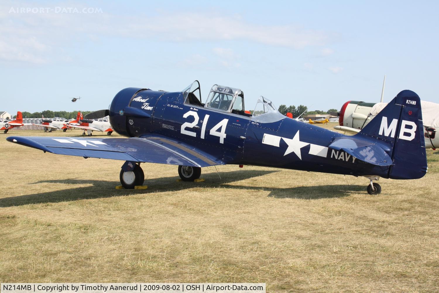 N214MB, North American SNJ-5B Texan C/N 43732, North American SNJ-5B, c/n: 43732