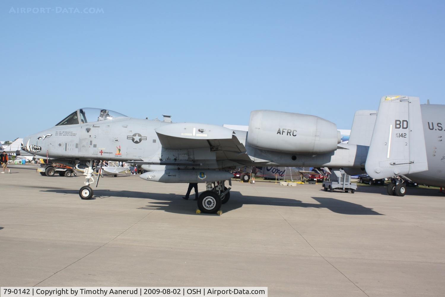 79-0142, 1979 Fairchild Republic A-10A Thunderbolt II C/N A10-0406, 1979 Fairchild Republic A-10A Thunderbolt II, c/n: 406