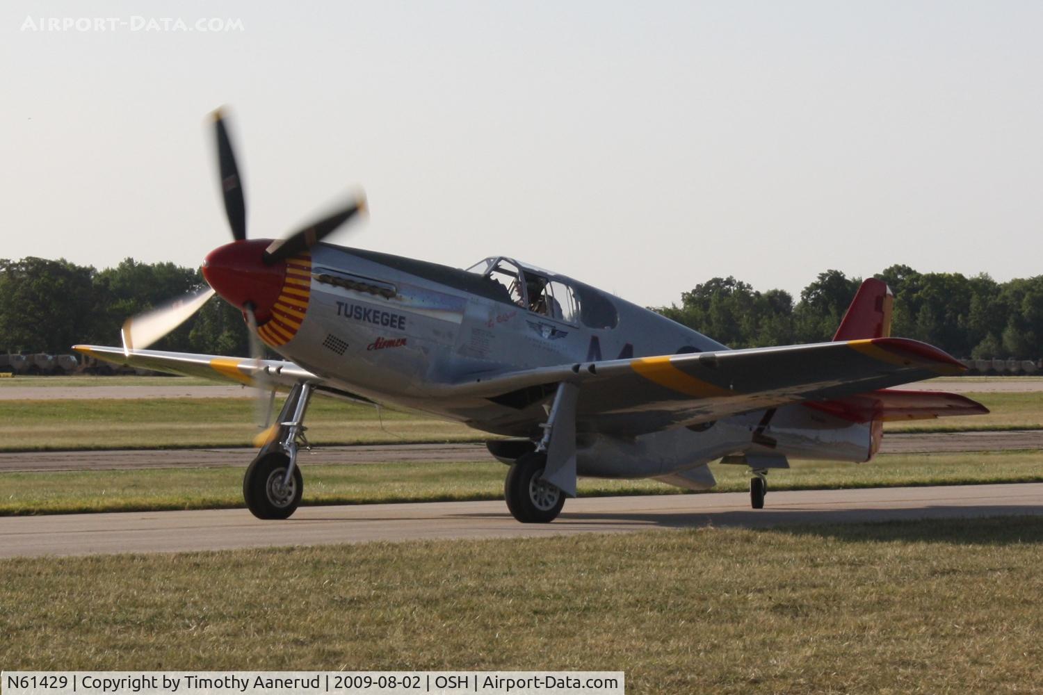 N61429, 1942 North American P-51C Mustang C/N 103-26199, 1942 North American P-51C, c/n: 103-26199